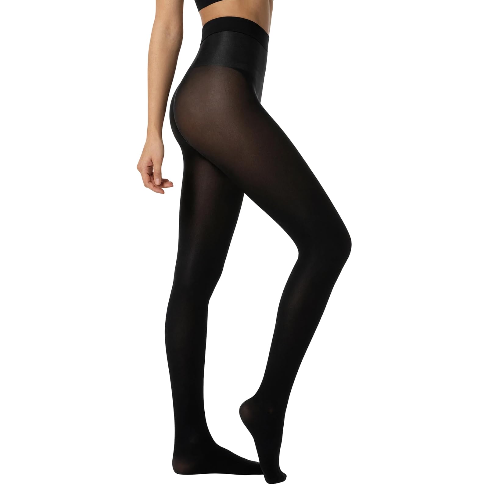 Letcdfer Damen Glossige Tanzen Strumpfhose, 70d Hohe Elastizität, glänzende Daily Tanzstrumpfhose für Aufführungen und E